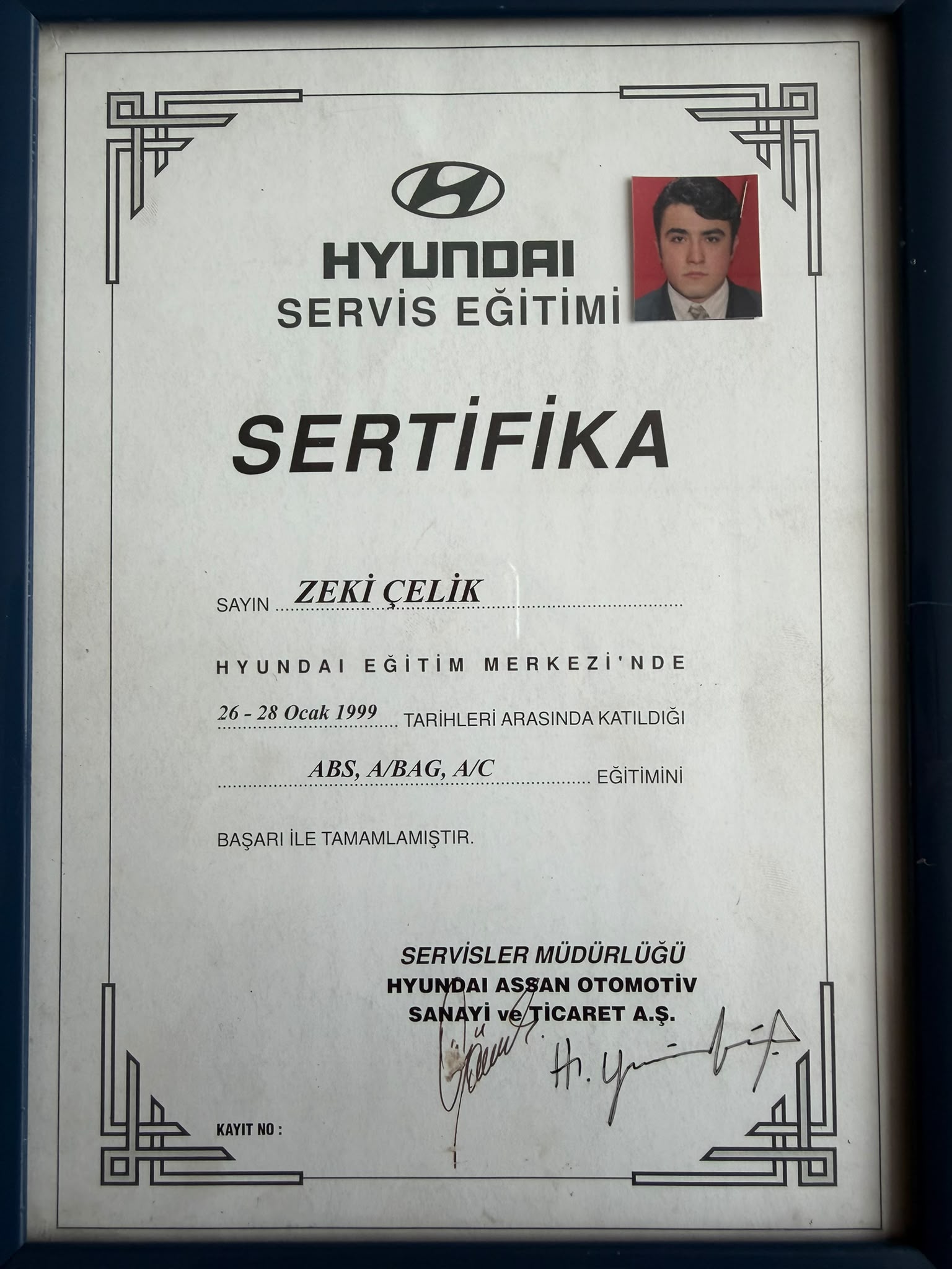 Eğitim - ABS - A/BAG - A/C