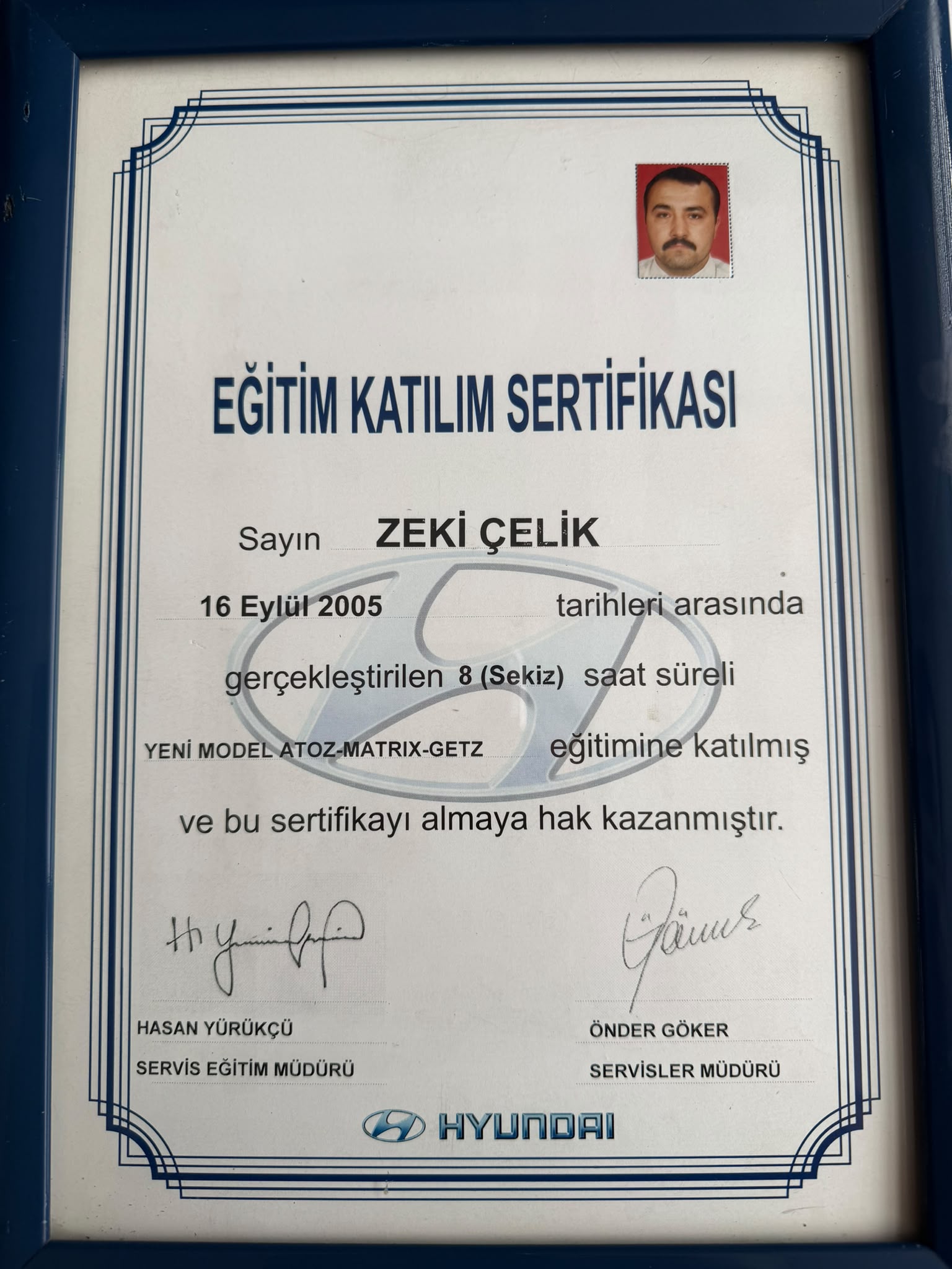 Eğitim - Atoz - Matrix - Getz