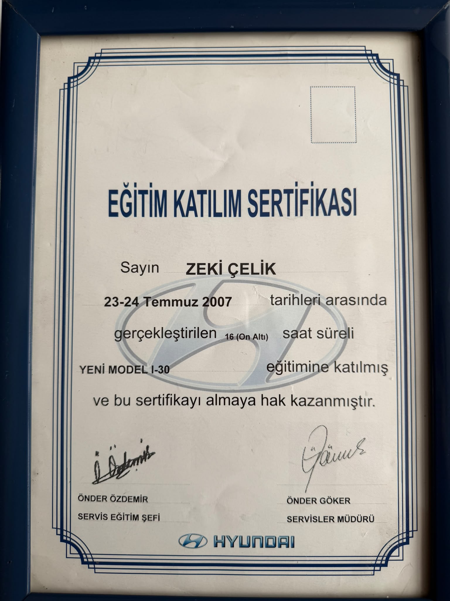 Servis Eğitimi