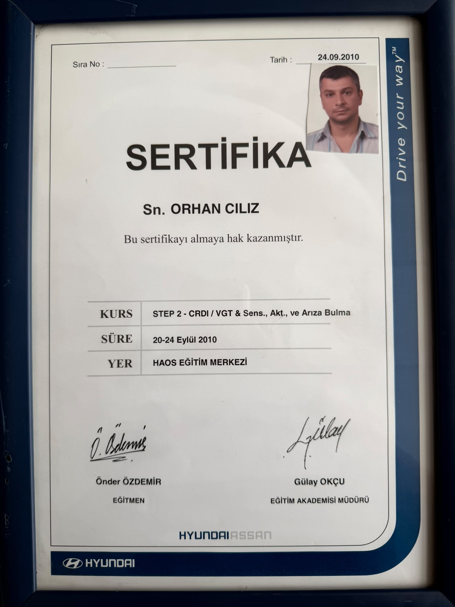 Eğitim - CRDI / VGT Arıza Tespit