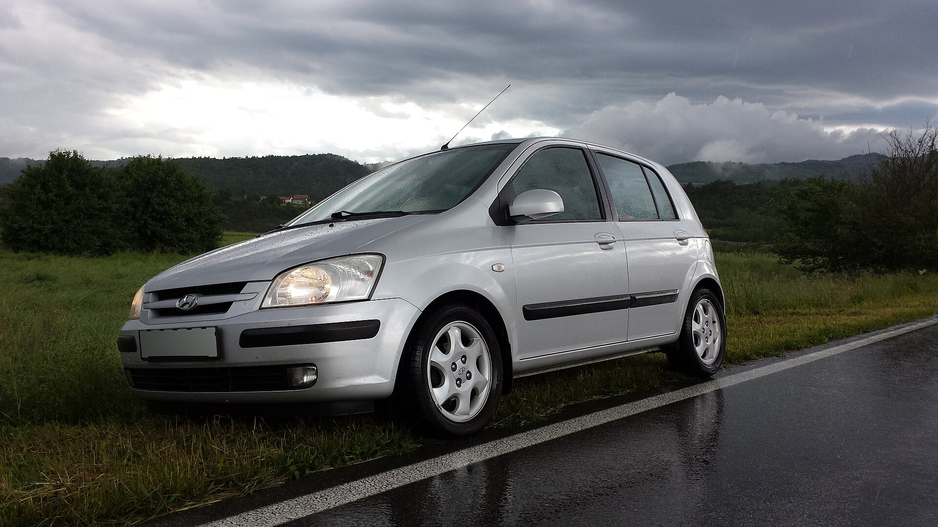 Hyundai Getz özel servis için kullanılan model görseli