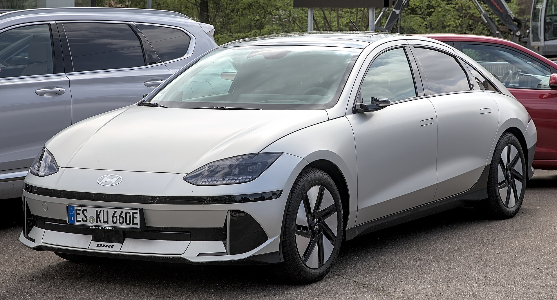 Hyundai IONIQ 6 özel servis için kullanılan model görseli