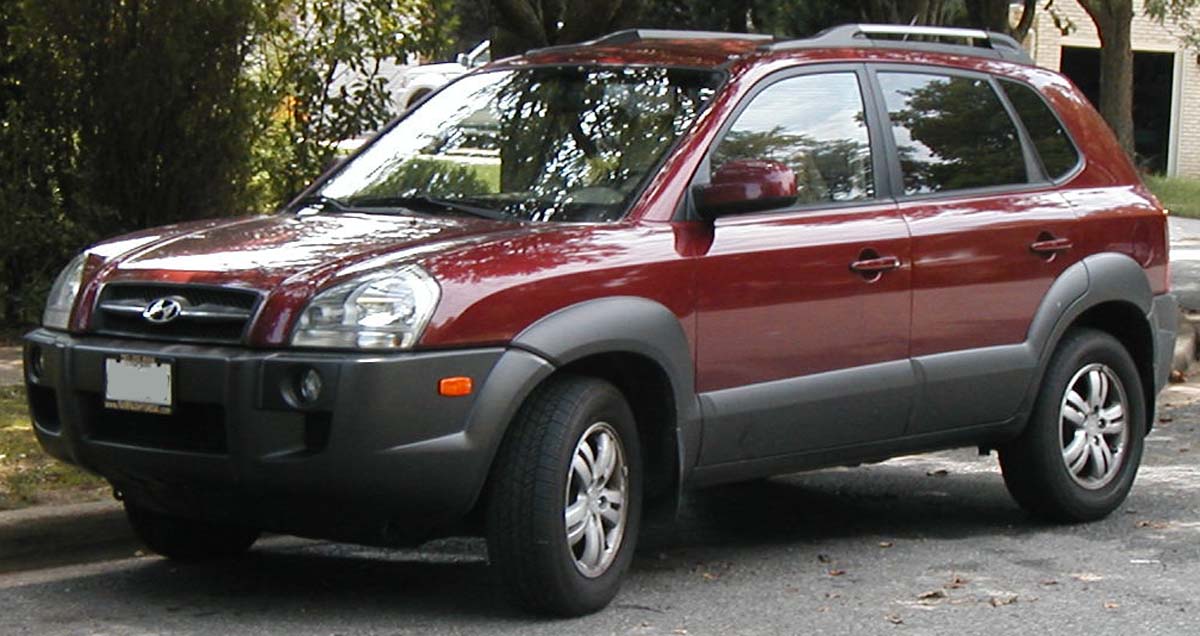 Hyundai Tucson özel servis için kullanılan model görseli